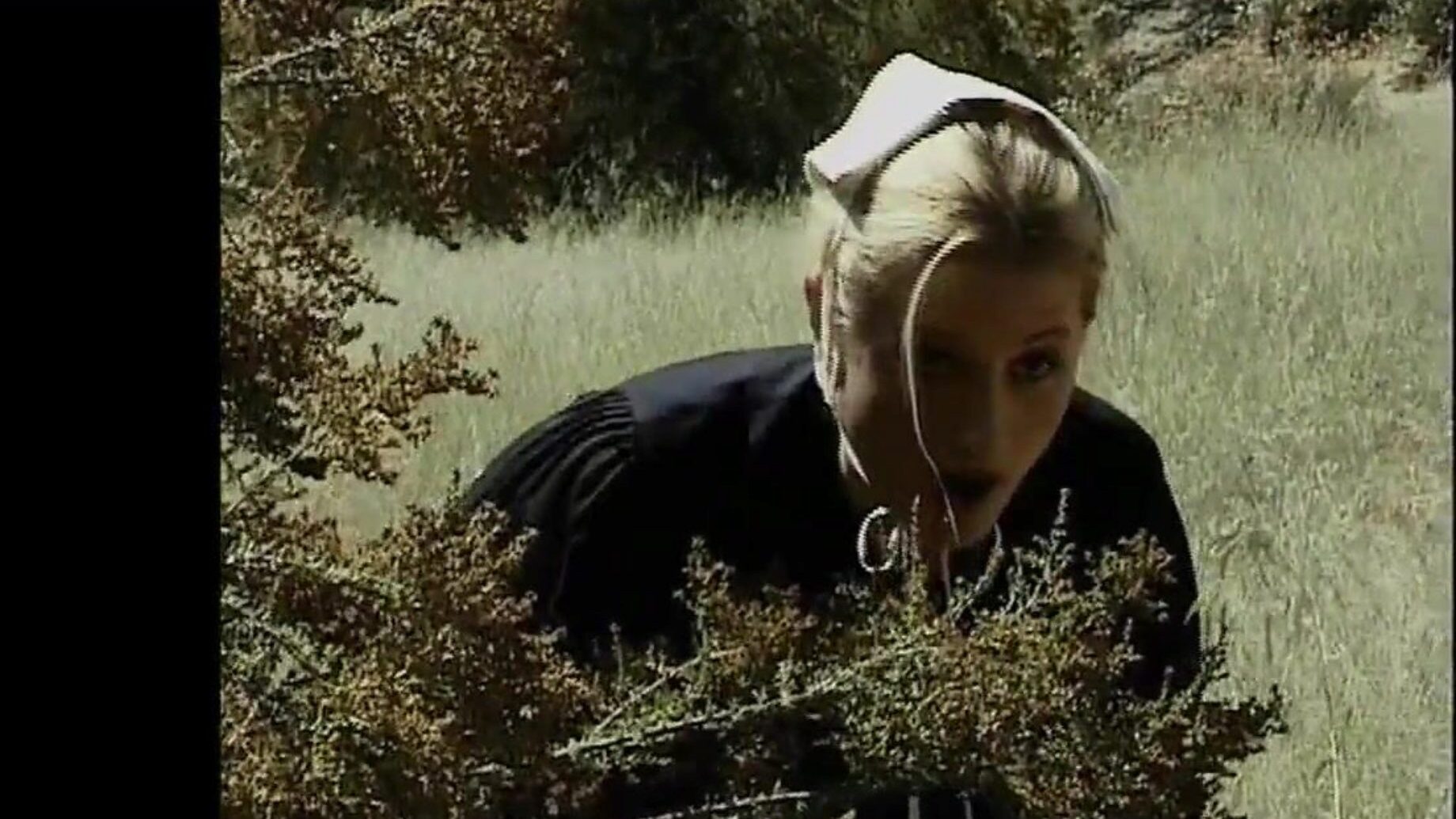 Homey In The Haystack #1 - Black ramrod fucks milky honeys on an Amish farm